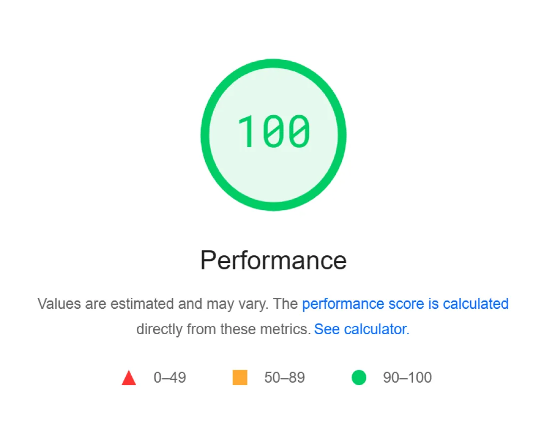 Top digital marketing agency creating high-performing, optimized websites with perfect Google score.