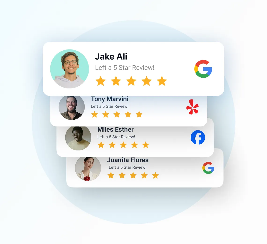 Customer feedback showing best digital marketing agencies ratings.